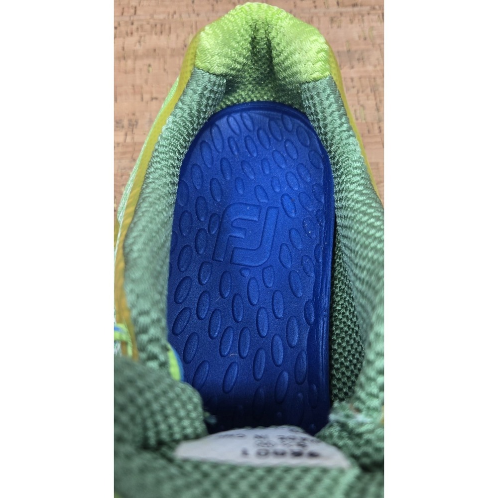 Footjoy Golf Shoes FJ EmPower Womens 8.5W Spikeless Lightweight Green Blue 98001 - Picture 8 of 10